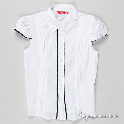 Блузка M&D school story, цвет цвет белый