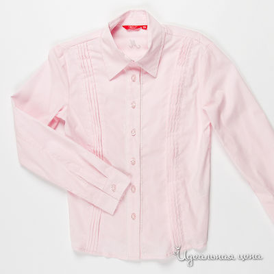 Блузка M&D school story, цвет цвет розовый