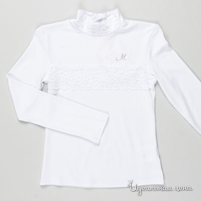 Водолазка M&D school story, цвет цвет белый