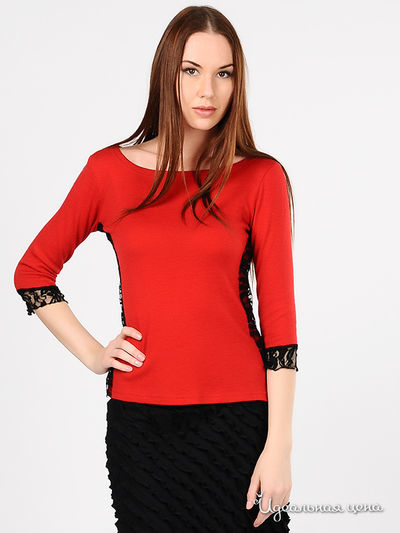 Джемпер Angelina Dubrovskaya, цвет цвет красный
