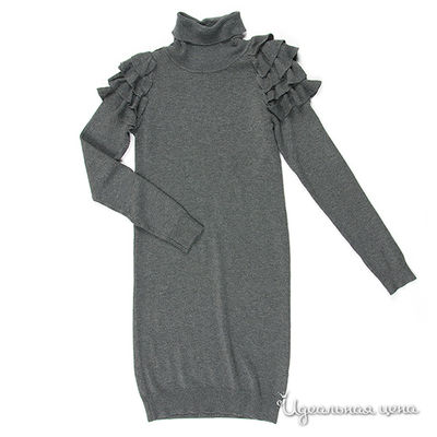 Платье M&D school story, цвет цвет темно-серый