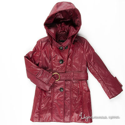Пальто M&D school story, цвет цвет бордовый