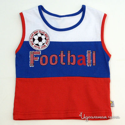 Майка Апрель, цвет цвет белый / синий / красный