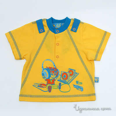 Футболка Апрель, цвет цвет желтый