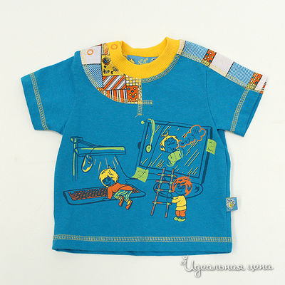 Футболка Апрель, цвет цвет бирюзовый