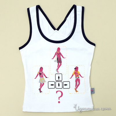 Топ Апрель, цвет цвет белый