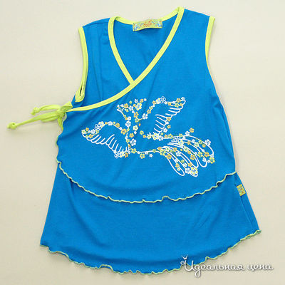 Футболка Апрель, цвет цвет бирюзовый