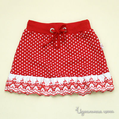 Юбка Апрель, цвет цвет красный / белый