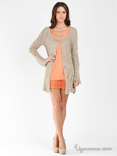 Кардиган Alpha Moda, цвет цвет бежевый