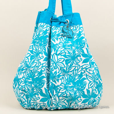 Сумка Fergi, цвет цвет бирюзовый / белый