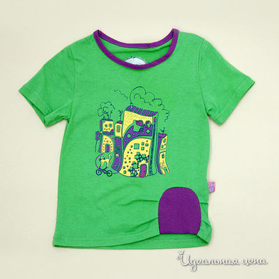 Футболка Апрель, цвет цвет зеленый