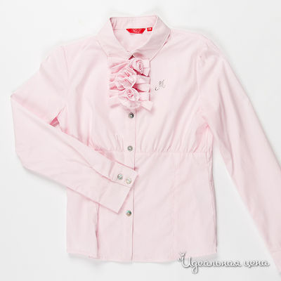 Блузка M&D school story, цвет цвет розовый