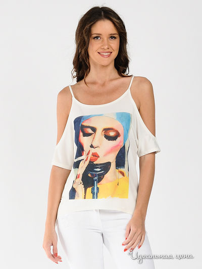 Топ Kseniya Knyazeva, цвет цвет молочный