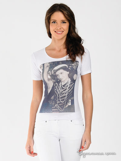 Футболка Kseniya Knyazeva, цвет цвет белый