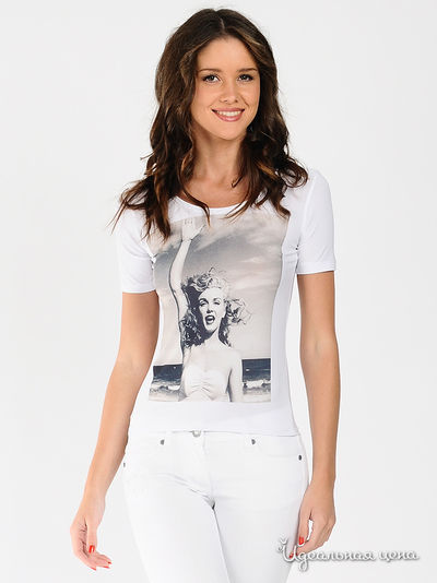 Футболка Kseniya Knyazeva, цвет цвет белый