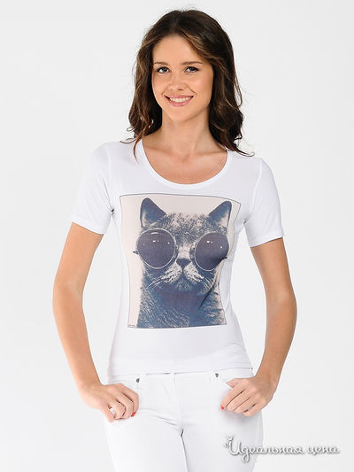 Футболка Kseniya Knyazeva, цвет цвет белый