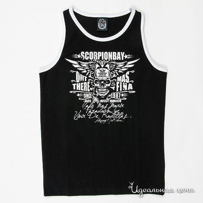 Майка Scorpion bay, цвет цвет черный