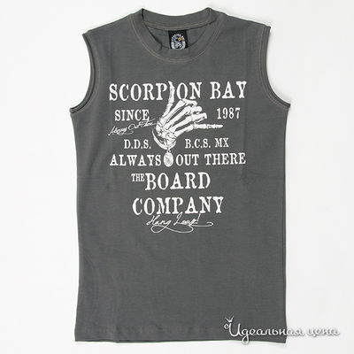 Майка Scorpion bay, цвет цвет серый