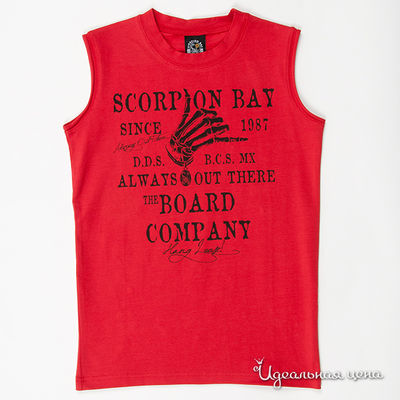 Майка Scorpion bay, цвет цвет красный