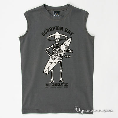 Майка Scorpion bay, цвет цвет серый