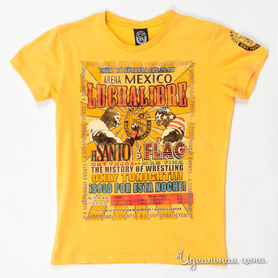 Футболка Scorpion bay, цвет цвет желтый