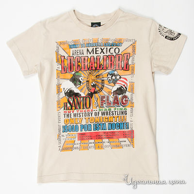 Футболка Scorpion bay, цвет цвет светло-бежевый