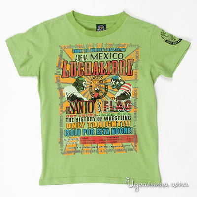 Футболка Scorpion bay, цвет цвет зеленый