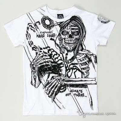 Футболка Scorpion bay, цвет цвет белый