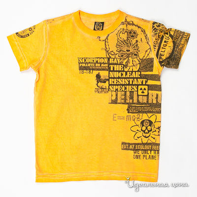 Футболка Scorpion bay, цвет цвет желтый