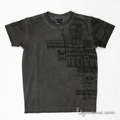 Футболка Scorpion bay, цвет цвет темно-серый