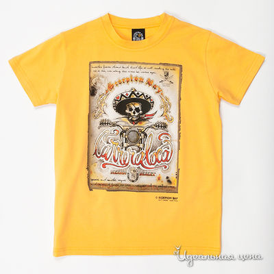 Футболка Scorpion bay, цвет цвет желтый