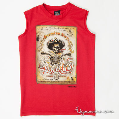 Футболка Scorpion bay, цвет цвет красный