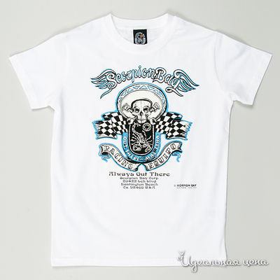 Футболка Scorpion bay, цвет цвет белый