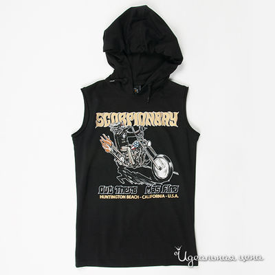 Футболка Scorpion bay, цвет цвет черный