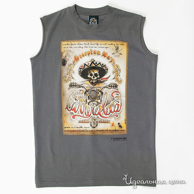 Майка Scorpion bay, цвет цвет серый