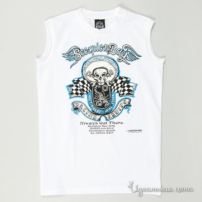 Майка Scorpion bay, цвет цвет белый