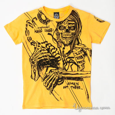 Футболка Scorpion bay, цвет цвет желтый