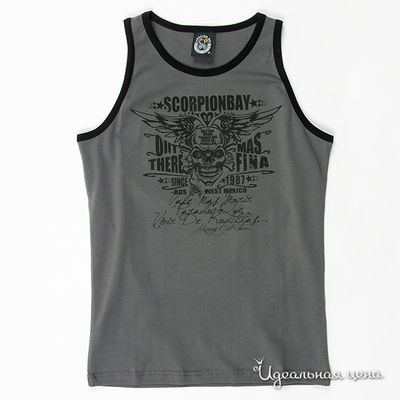 Футболка Scorpion bay, цвет цвет серый