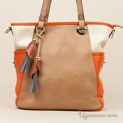 Сумка Dolci Capricci, цвет цвет оранжевый / белый / бежевый