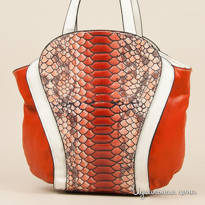 Сумка Dolci Capricci, цвет цвет оранжевый / белый