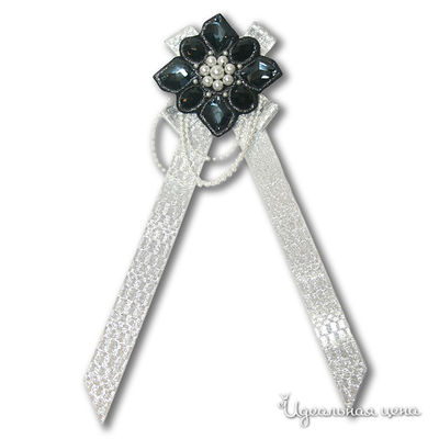 Брошь Ginger, цвет цвет черный / белый