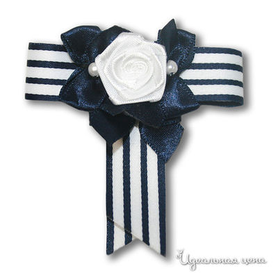 Брошь Ginger, цвет цвет белый / синий