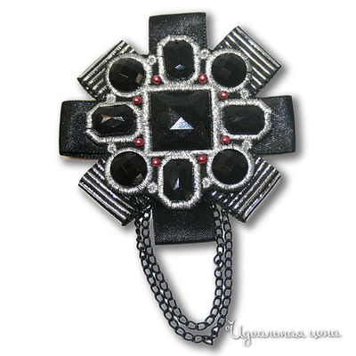 Брошь Ginger, цвет цвет черный