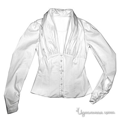 Блуза Ginger, цвет цвет белый