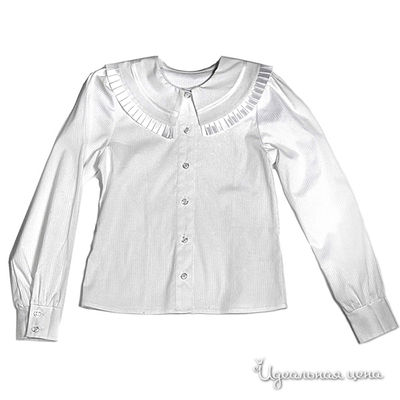 Блуза Ginger, цвет цвет белый / принт полоска