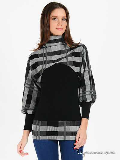 Туника Mirella Sole, цвет цвет серый / черный