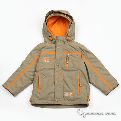 Ветровка Kiko, цвет цвет серый / оранжевый