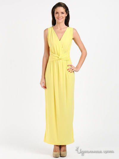 Платье Be In, цвет цвет желтый