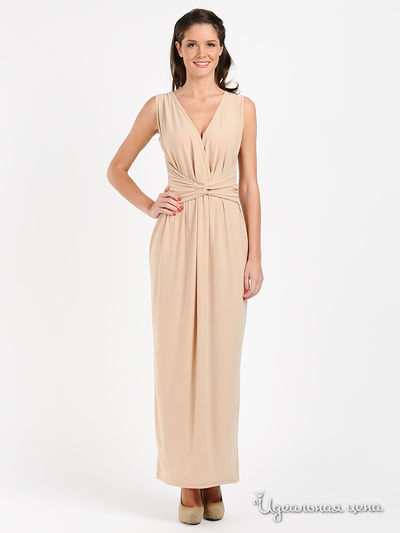 Платье Be In, цвет цвет бежевый