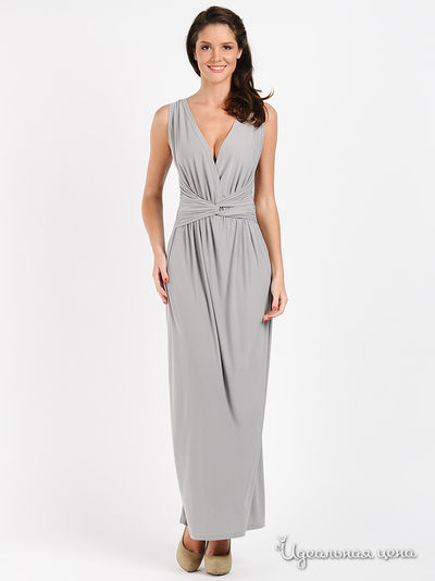 Платье Be In, цвет цвет серый